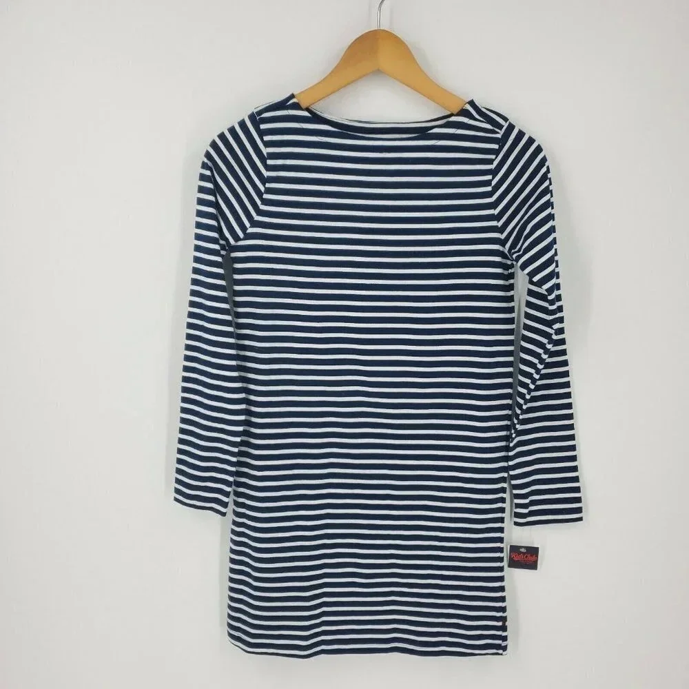 Kid's Club for Kidbox Girl's Navy Striped‎ Dress